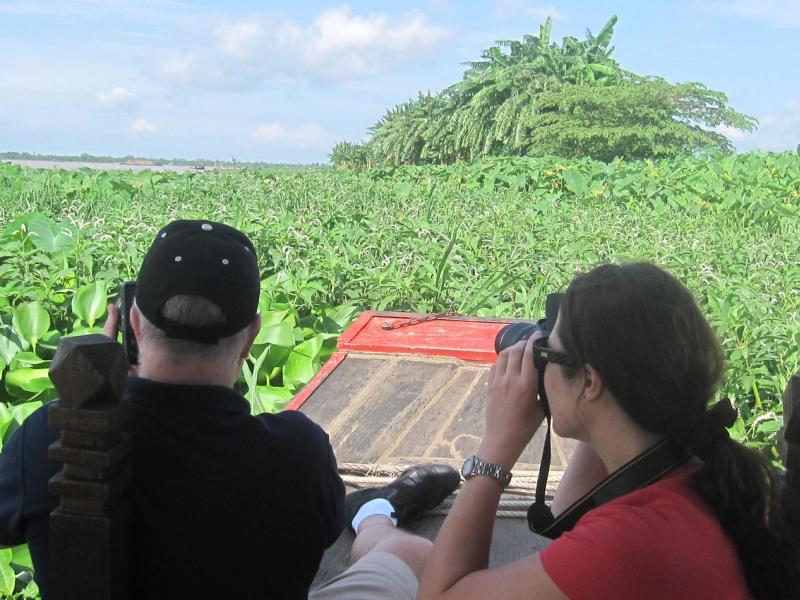 Cruising on Mekong Delta River