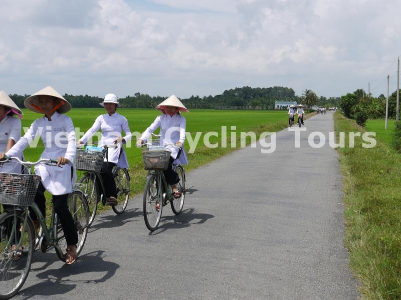 Biking mekong Delta - My Tho